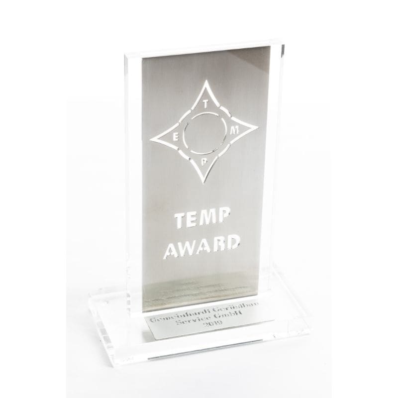 2019 Temp - Award Gewinner Kategorie "Mittelständige Unternehmen"