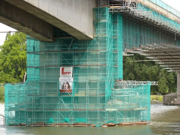 Sanierung der Nibelungenbrücke in Worms