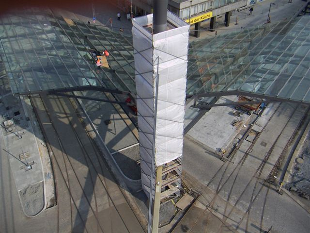 Wir überzeugen mit unserer Kunst Dresden Turm am Postplatz